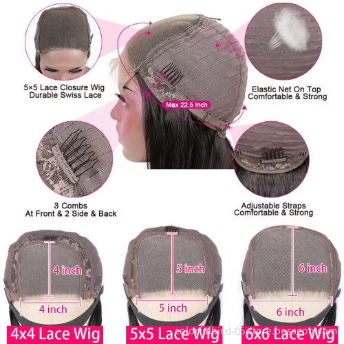 Brazilian hair Jerry curly raw virgin cuticle aligned human hair wigs 5x5 HD lace closure wigs human hair curly